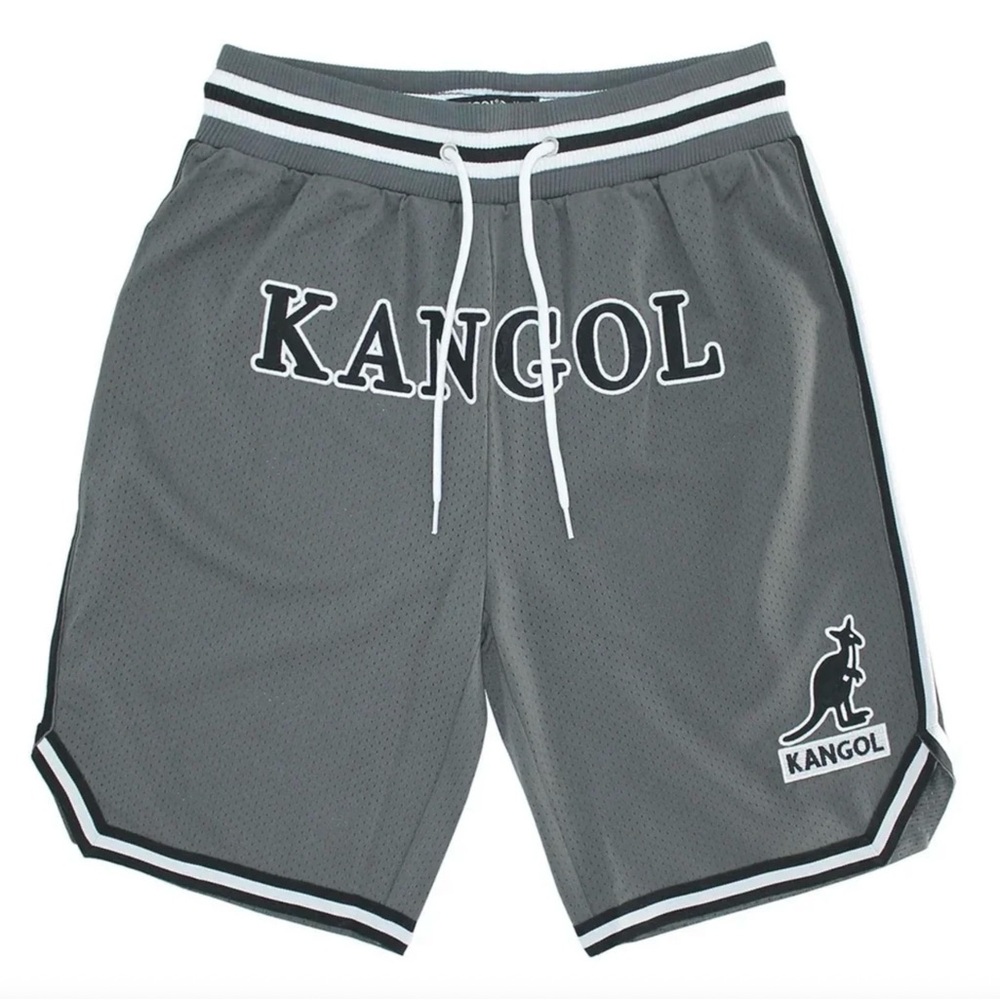 Kangol Charcoal Athletic Men's Shorts